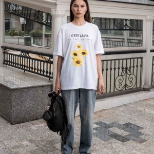 Tshirt Sunflower Áo Thun Unisex Oversize Local Brand | While